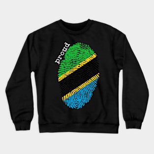 Tanzania flag Crewneck Sweatshirt